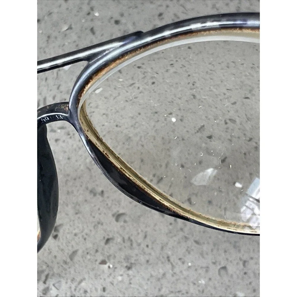 Marchon Eyeglasses Frames ONLY Mod-CFG-18 Col 35 Tortoise Aviator 59-13-140